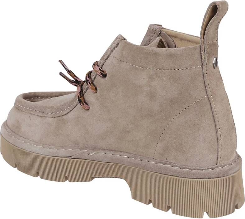 Panchic Bruine Platte Schoenen Brown Dames