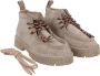 Panchic Bruine Platte Schoenen Brown Dames - Thumbnail 4