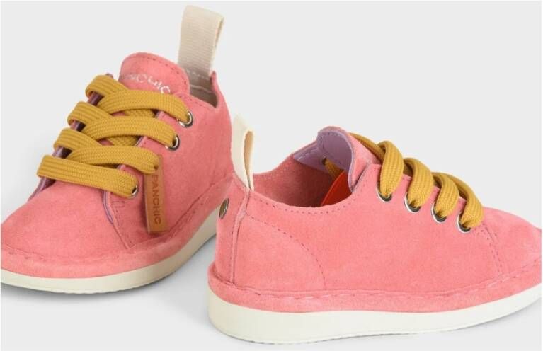 Panchic Bubblegum Suède Veterschoenen Pink Unisex