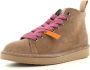 Panchic Beige Sneakers met Fuchsia Veters Beige Dames - Thumbnail 14