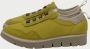 Panchic Gele Mesh Slip On Sneakers Yellow Dames - Thumbnail 3