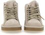 Panchic Leren Veterschoenen voor Heren Beige Heren - Thumbnail 3