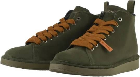 Panchic Groene Sneakers P01 Enkellaarzen Green Heren