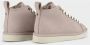 Panchic Ivoor Nubuck Enkellaarzen Beige Dames - Thumbnail 3