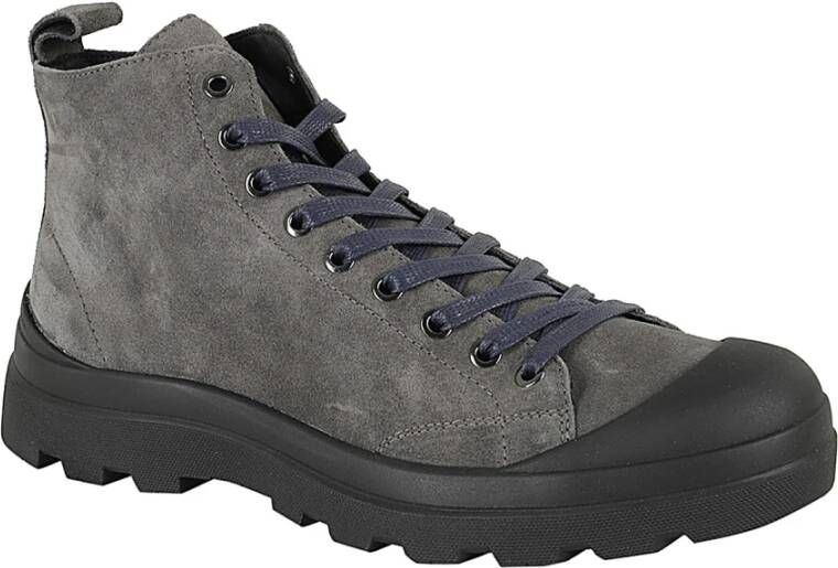 Panchic Klassieke Leren Schoen Gray Heren