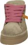 Panchic Suede Lace-Up Sneakers Brown Dames - Thumbnail 13