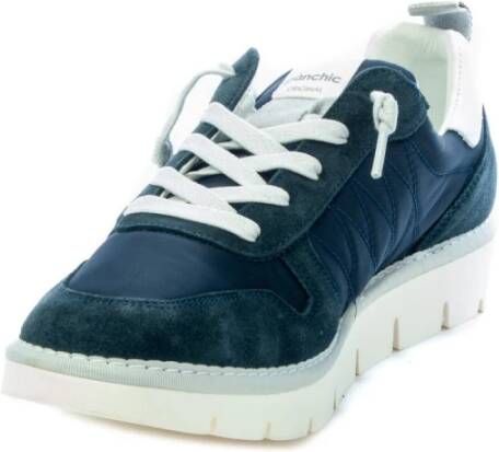 Panchic P05M18021Ts laag gesneden kanten sneakers Blauw Heren