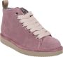 Panchic Roze Leren Platte Schoenen Gemaakt in Italië Pink Dames - Thumbnail 2