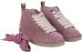 Panchic Roze Leren Platte Schoenen Gemaakt in Italië Pink Dames - Thumbnail 4