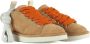 Panchic Stijlvolle Sneakers Orange - Thumbnail 14
