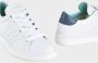 Panchic Witte leren sneakers met brede witte veters White Heren - Thumbnail 2