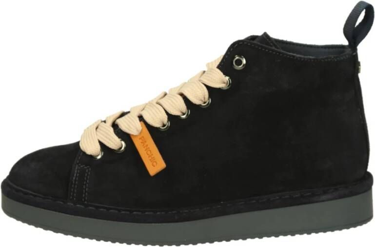 Panchic Stijlvolle Veterschoenen Blue Dames