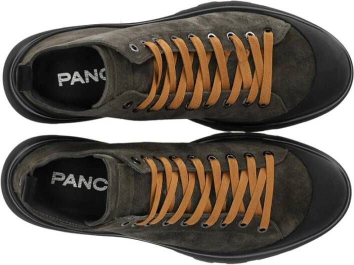 Panchic Suède herenschoenen P03 Khaki Camel Brown Heren