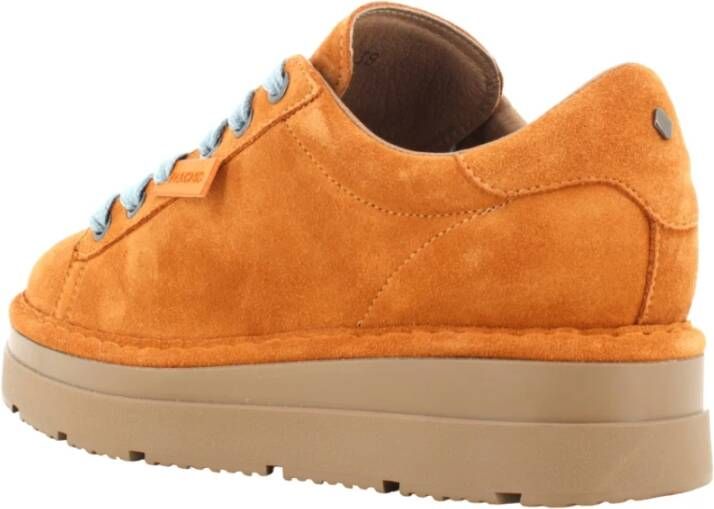 Panchic Suede Lace-Up Sneakers Brown Dames