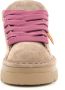 Panchic Suede Lace-Up Sneakers Brown Dames - Thumbnail 4