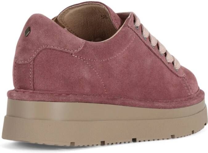 Panchic Suede Veterschoenen Purple Dames