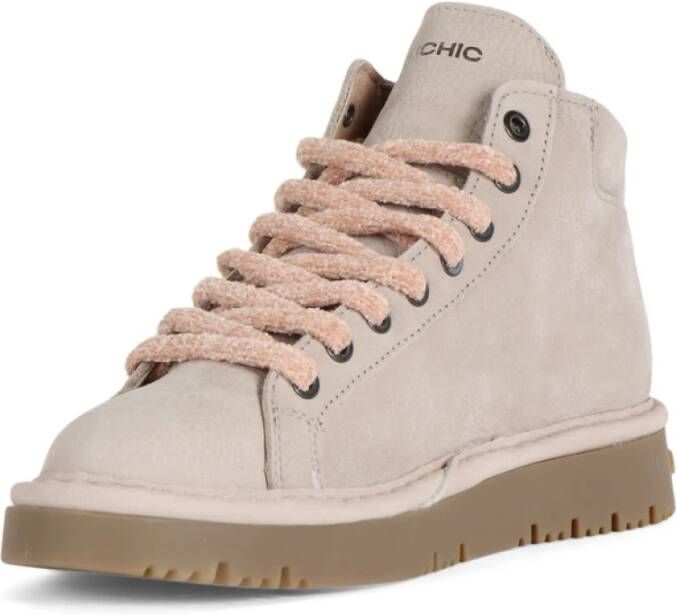 Panchic Veterschoen Nubuck Laars Brown Dames