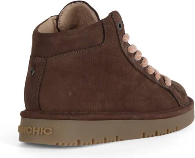 Panchic Veterschoen Nubuck Laars Brown Dames