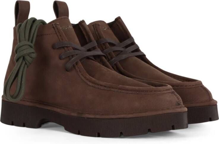 Panchic Veterschoen Nubuck Laars Brown Heren