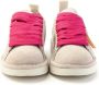 Panchic Veterschoenen in Mist Suede met Brede Fuchsia Veters Gray Dames - Thumbnail 11