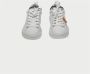 Panchic Witte en blauwe leren sneakers White Heren - Thumbnail 2