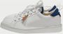 Panchic Witte en blauwe leren sneakers White Heren - Thumbnail 3