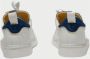 Panchic Witte en blauwe leren sneakers White Heren - Thumbnail 4