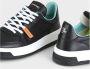 Panchic Zwarte leren lage sneakers Black Heren - Thumbnail 2