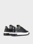 Panchic Zwarte leren lage sneakers Black Heren - Thumbnail 3