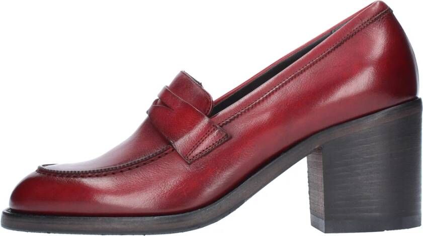 Pantanetti Platte schoenen Bordeaux Red Dames