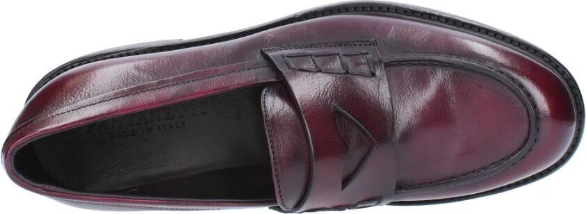 Pantanetti Platte schoenen Bordeaux Red Dames