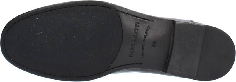 Pantanetti Platte schoenen Zwart Black Heren