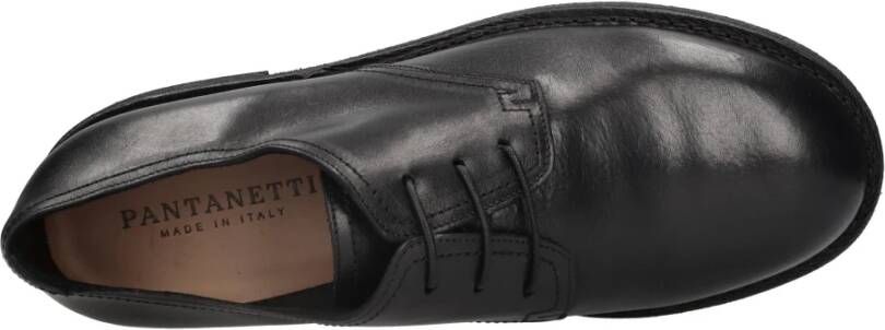 Pantanetti Platte schoenen Zwart Black Heren