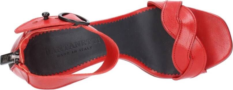 Pantanetti Sandalen Rood Red Dames