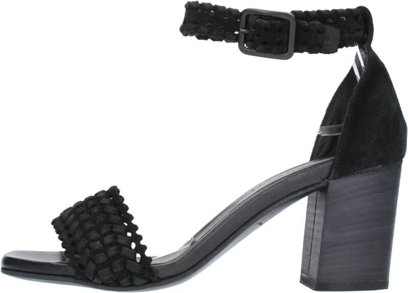 Pantanetti Sandalen Zwart Black Dames