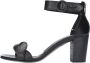 Pantanetti Sandalen Zwart Black Dames - Thumbnail 2