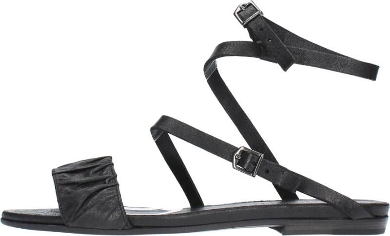 Pantanetti Sandalen Zwart Black Dames