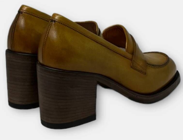 Pantanetti Stijlvolle Lagos Mocassins voor Heren Brown Dames