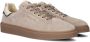 Pantofola d'Oro Elba Low Sneakers Leren Sneaker Heren Beige - Thumbnail 9