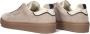 Pantofola d'Oro Elba Low Sneakers Leren Sneaker Heren Beige - Thumbnail 10