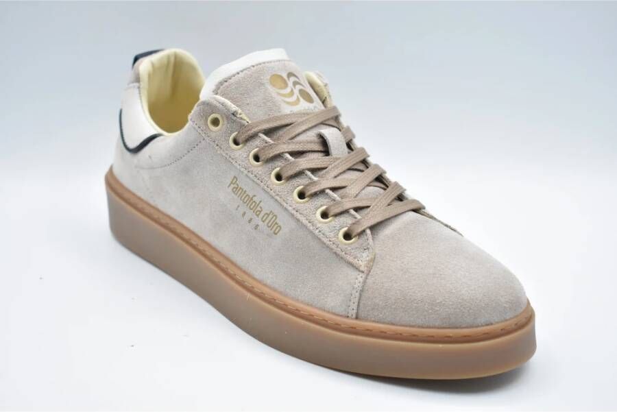 Pantofola D'Oro Beige Veterschoenen voor Mannen Beige Heren