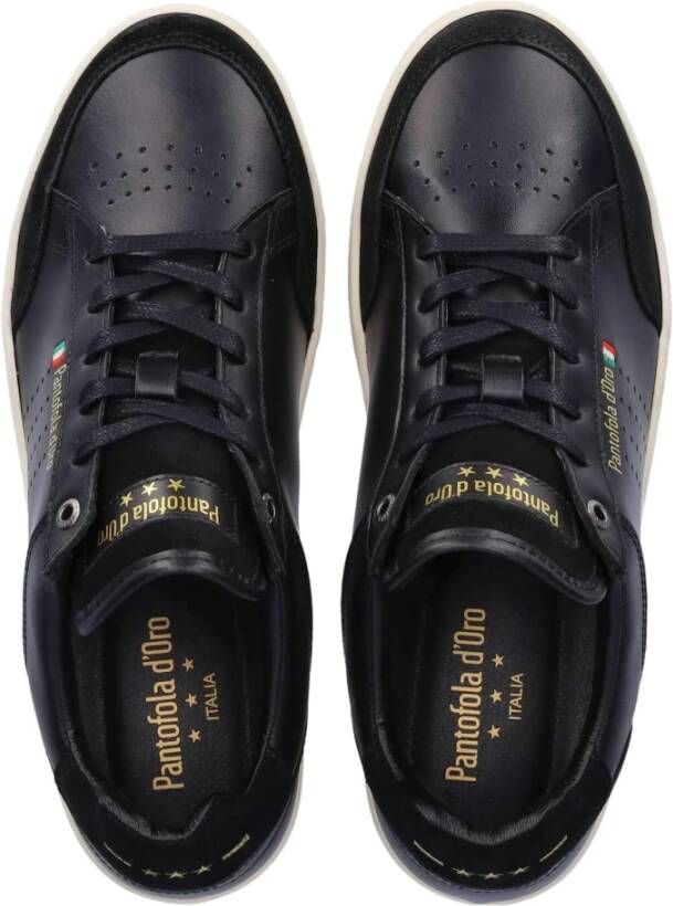 Pantofola D'Oro Bellagio Sneaker Traditie en Elegantie Black Heren