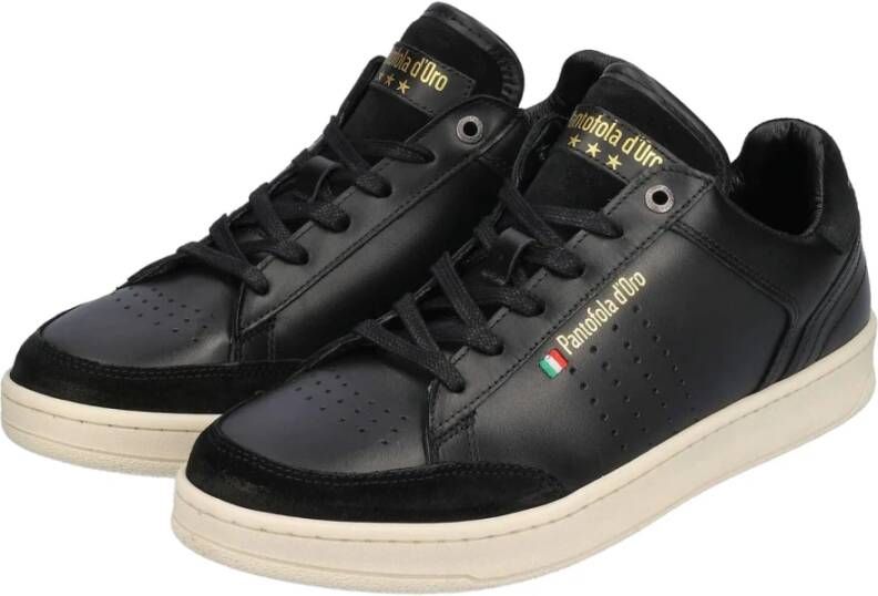 Pantofola D'Oro Bellagio Sneaker Traditie en Elegantie Black Heren