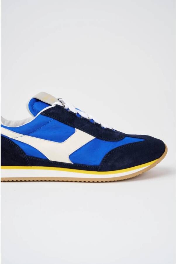 Pantofola D'Oro Blauwe Leren Sneaker Stijl Ss24 Blue Heren