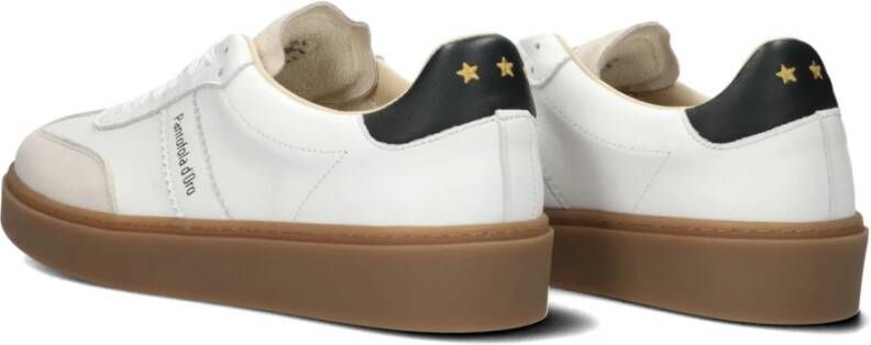 Pantofola D'Oro Casual Leren Lage Sneakers White Heren