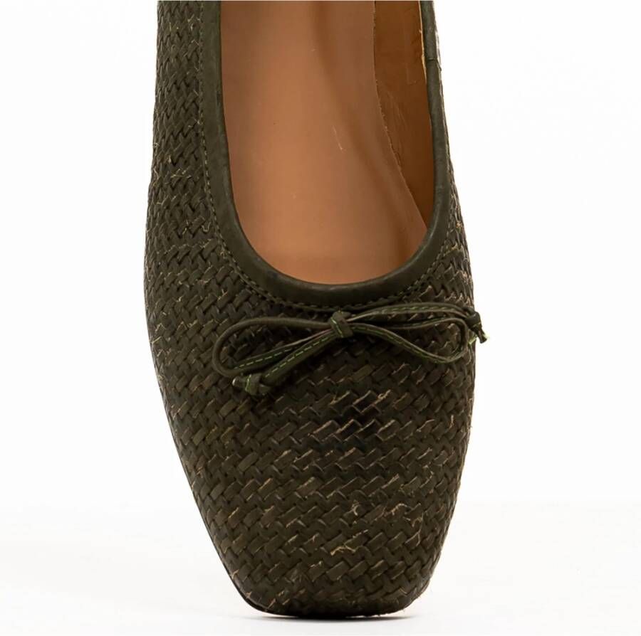 Pantofola D'Oro Dames Ballerinas Olijf Groen Green Dames