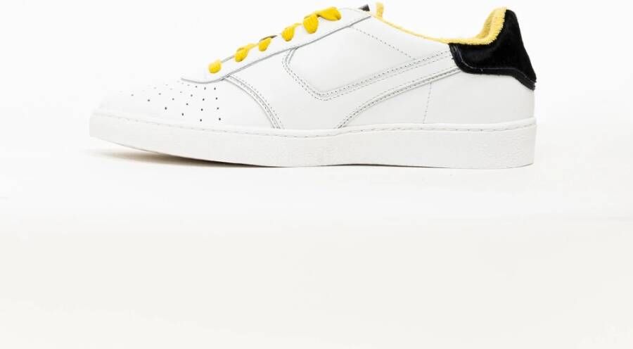 Pantofola D'Oro Damessneakers City Low Vitello Cavallino White Dames