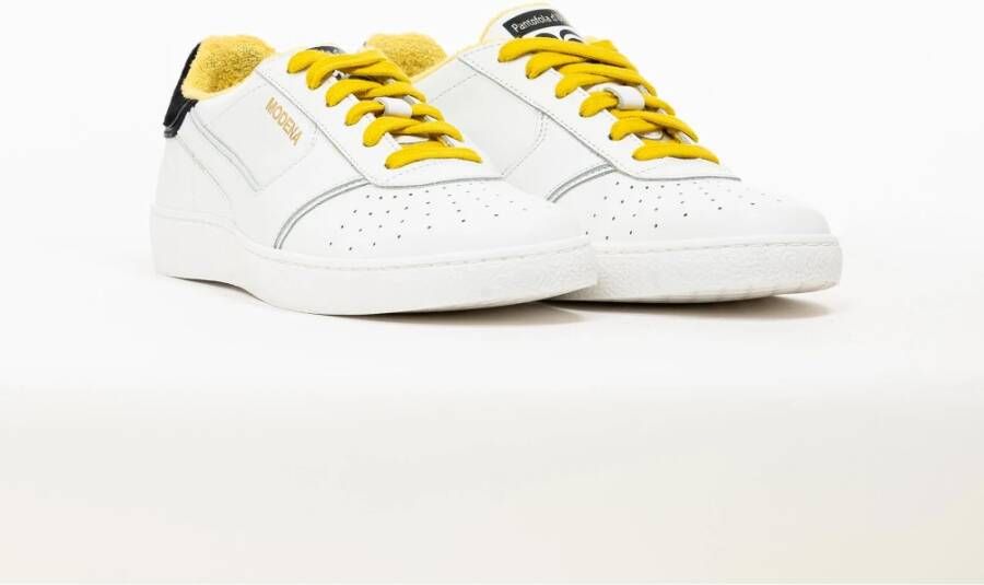 Pantofola D'Oro Damessneakers City Low Vitello Cavallino White Dames