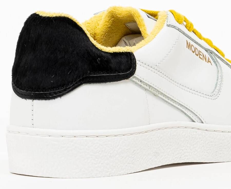 Pantofola D'Oro Damessneakers City Low Vitello Cavallino White Dames