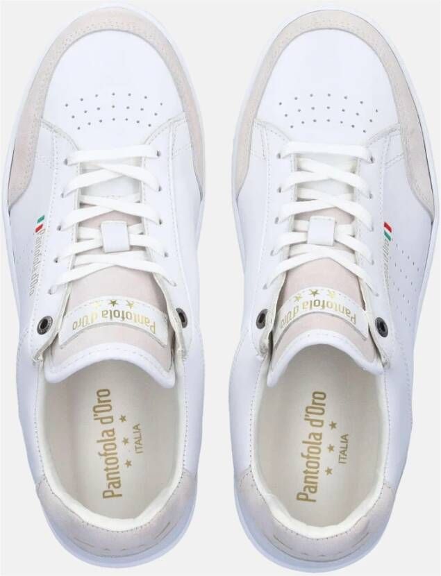 Pantofola D'Oro Elegante Bellagio Sneaker voor Heren White Heren